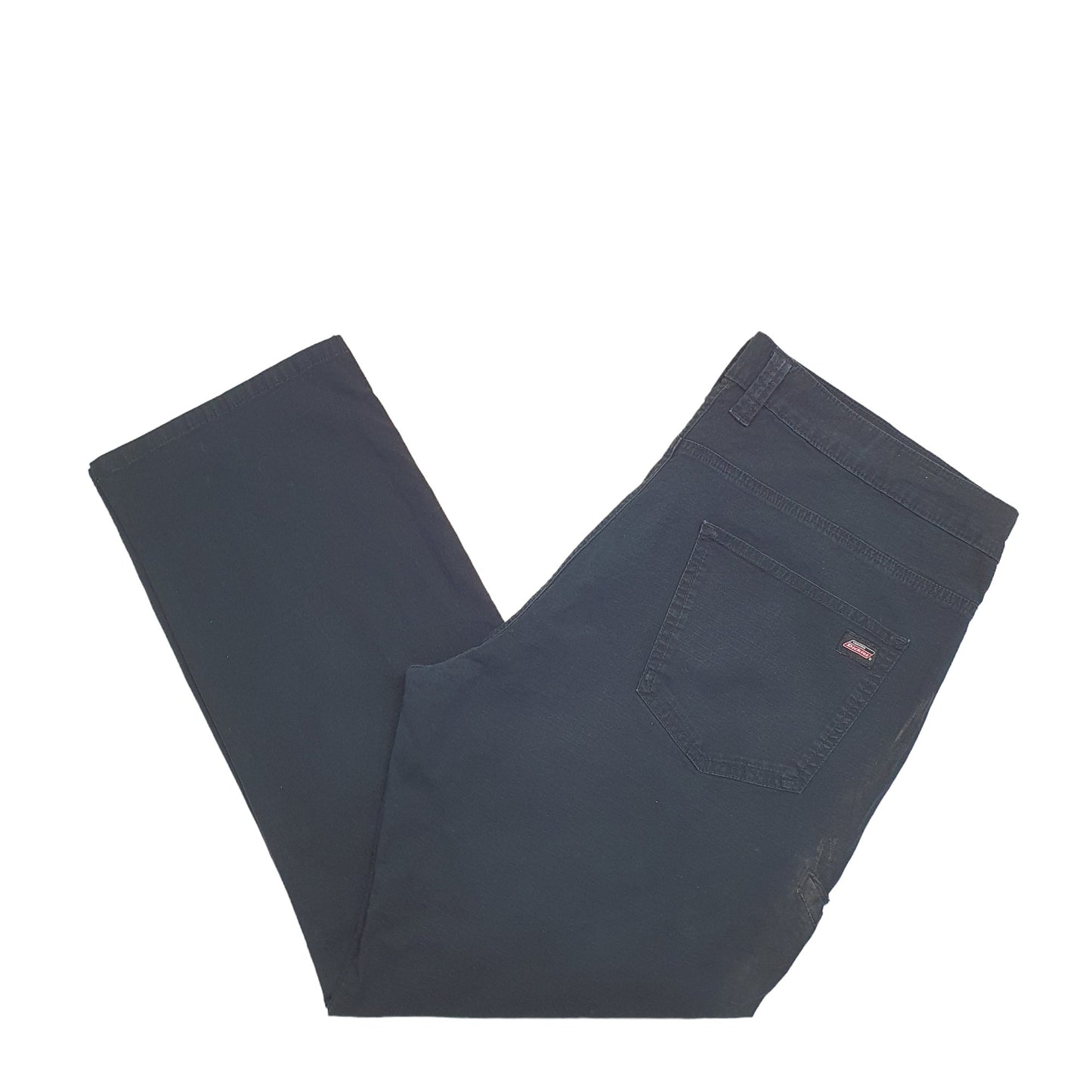 Mens Black Dickies  Chino Trousers