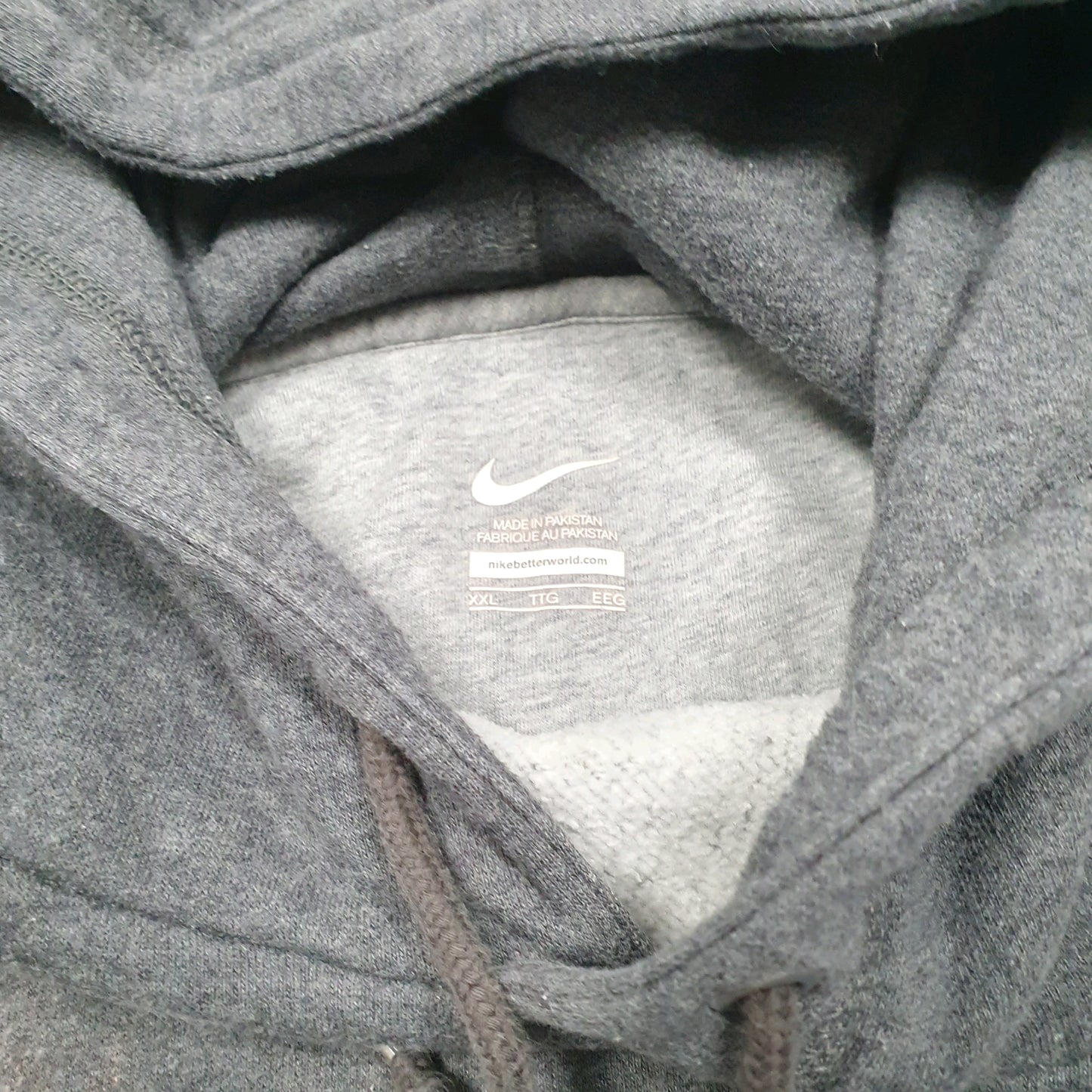 Mens Grey Nike  Hoodie Jumper
