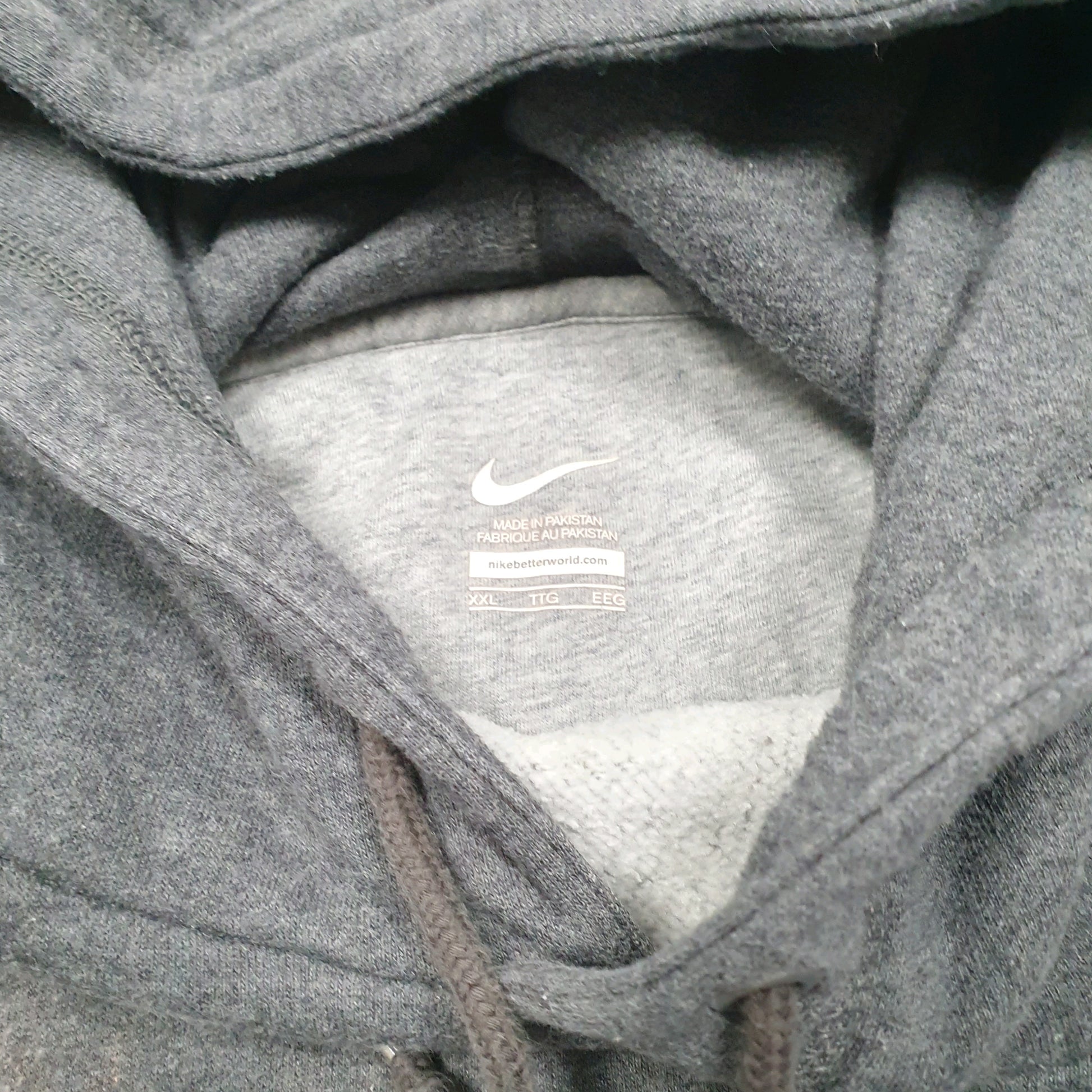 Mens Grey Nike  Hoodie Jumper