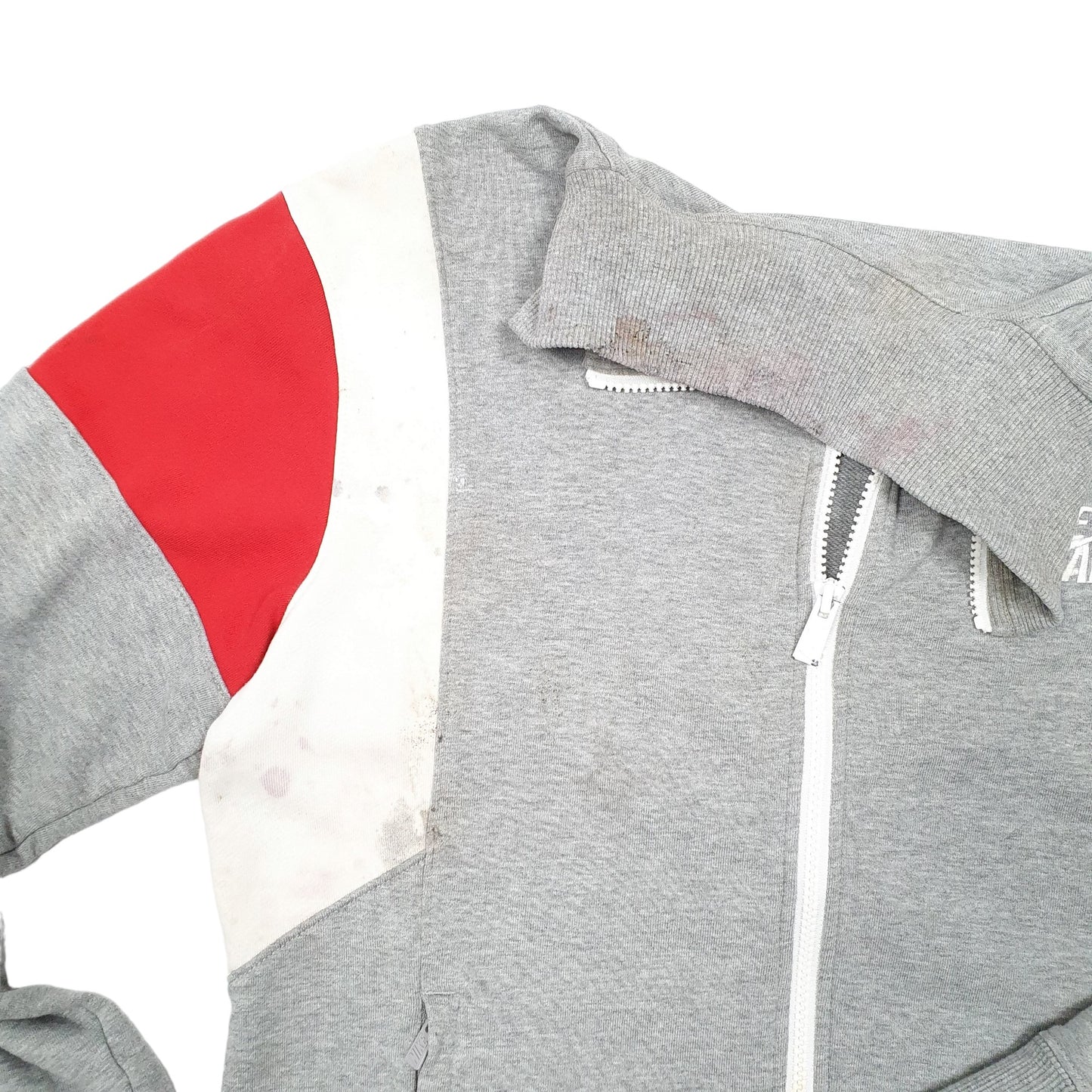 Mens Grey Nike Sweatshirt Air Full Zip Jumper