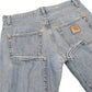 Mens Blue Carhartt WIP Klondike Pant Tapered Casual JeansW34 L32