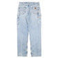Mens Blue Carhartt Carpenter Relaxed B171 JeansW36 L34