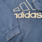 Mens Navy Adidas Vintage 90s Crewneck Jumper