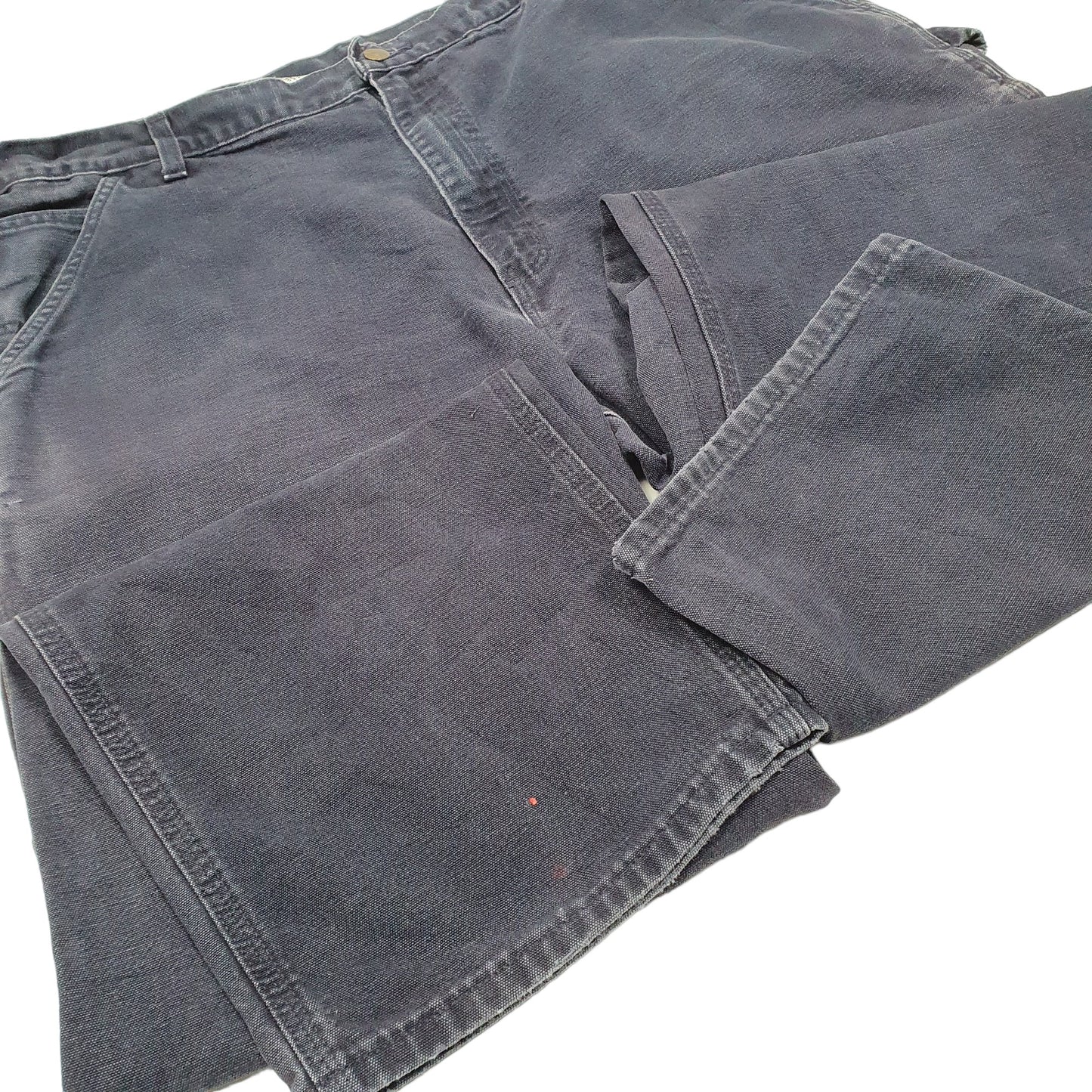 Mens Navy Carhartt B11 Dungaree Fit Carpenter Trousers