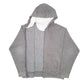 Mens Grey Champion Hoodie Full Zip Jumper