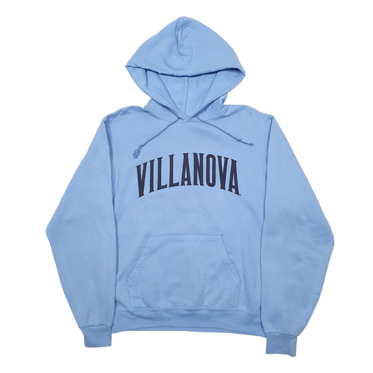 Mens Blue Champion Villanova USA College Hoodie Jumper