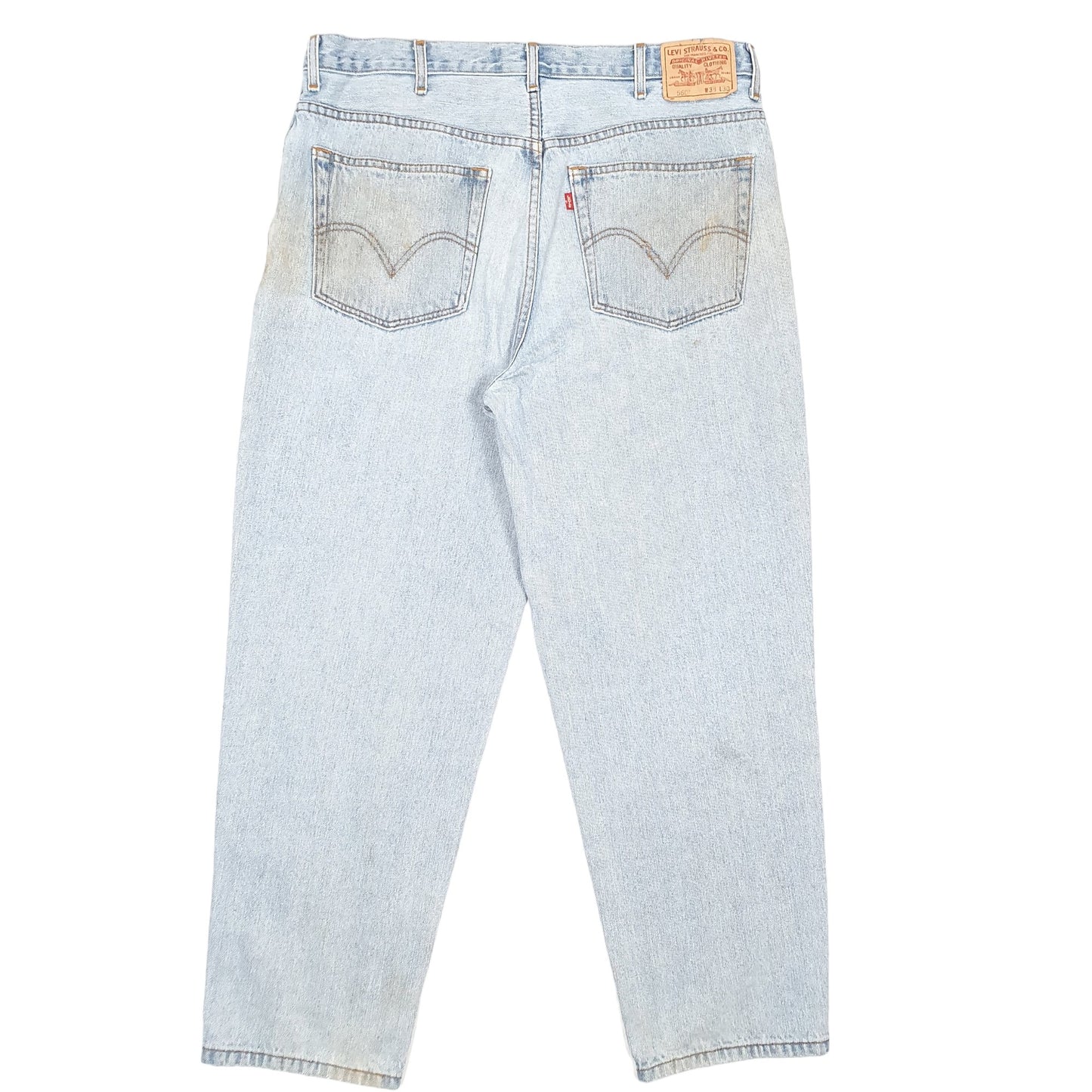 Mens Blue Levis Comfort Fit 560 JeansW38 L30