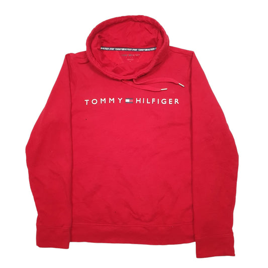 Womens Red Tommy Hilfiger  Crewneck Jumper