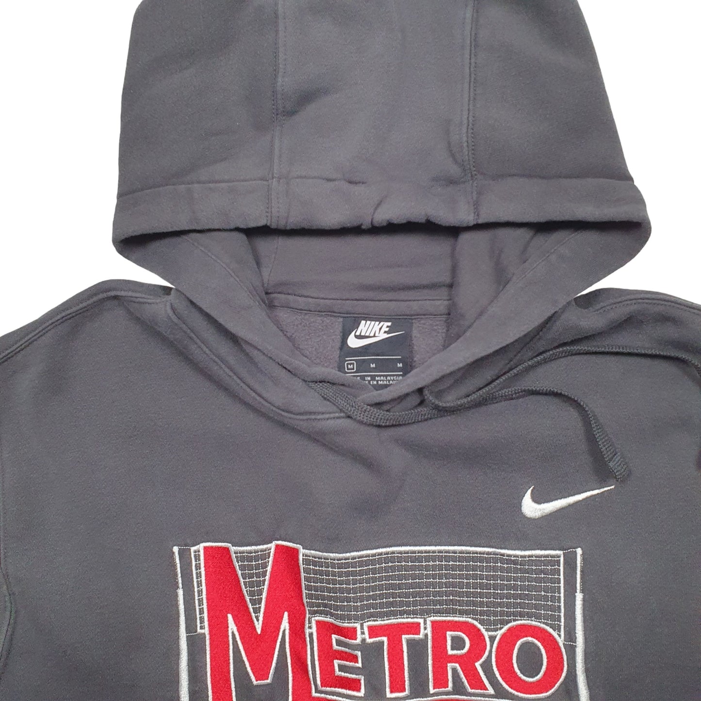 Mens Grey Nike Volleyball Hoodie Jumper