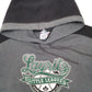 Mens Grey Champion Little League Baseball Canada Hoodie Jumper