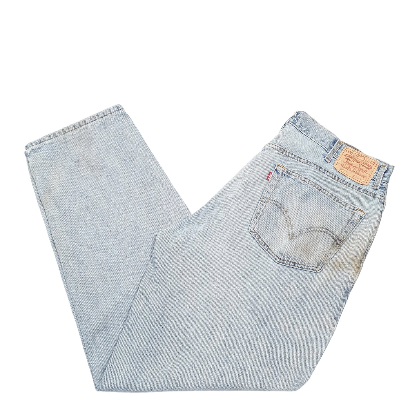 Mens Blue Levis Comfort Fit 560 JeansW38 L32