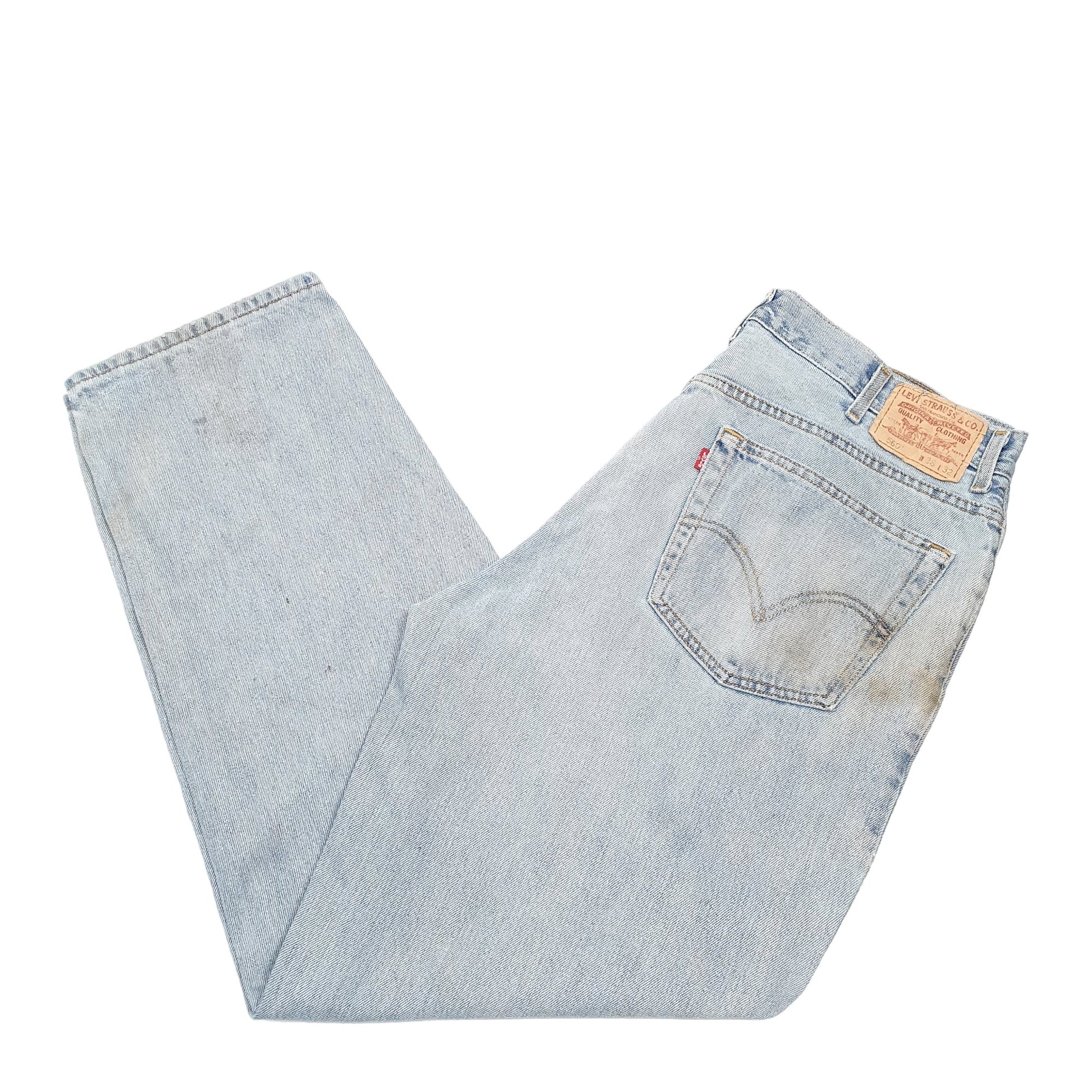 Mens Blue Levis Comfort Fit 560 JeansW38 L32