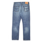 Mens Blue Levis  513 JeansW34 L32