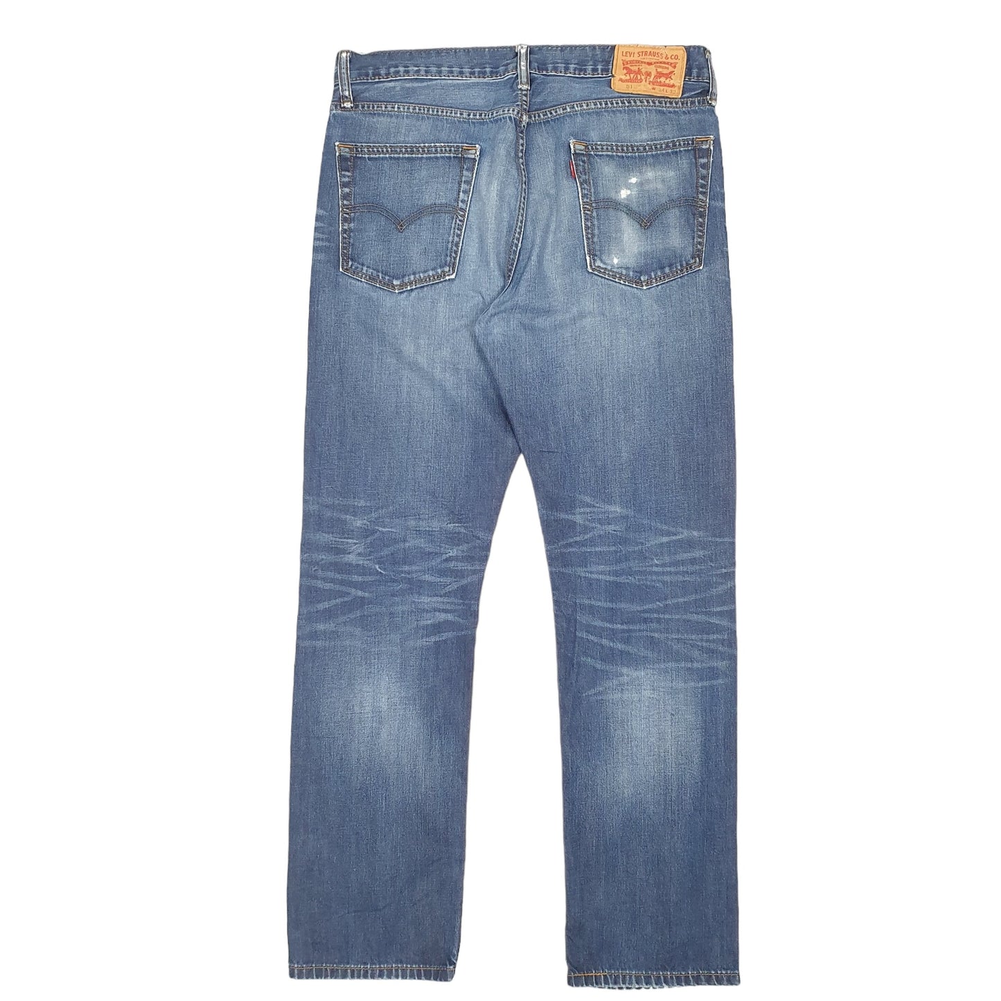 Mens Blue Levis  513 JeansW34 L32