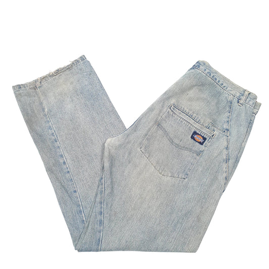 Mens Blue Dickies Straight Casual JeansW36 L34