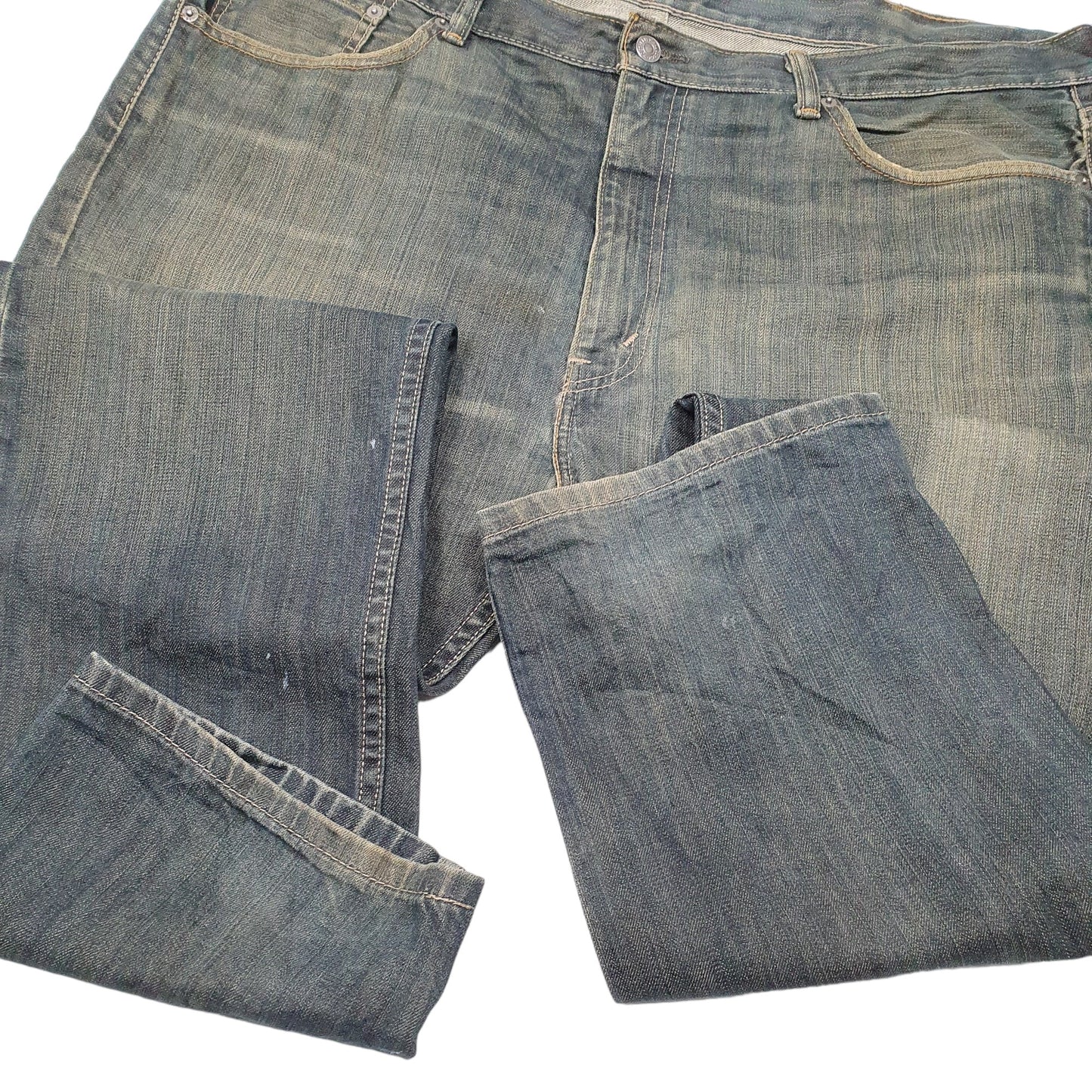Mens Blue Levis  505 JeansW44 L32