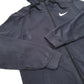 Mens Navy Nike Hoodie Dri Fit Full Zip Jumper