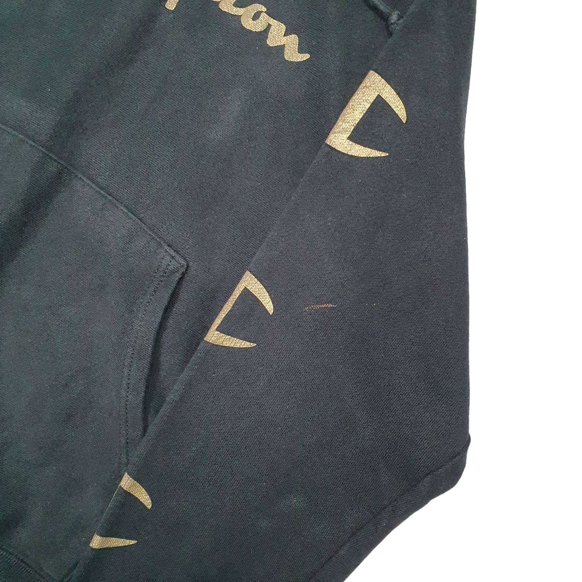 Mens Black Champion  Hoodie Jumper