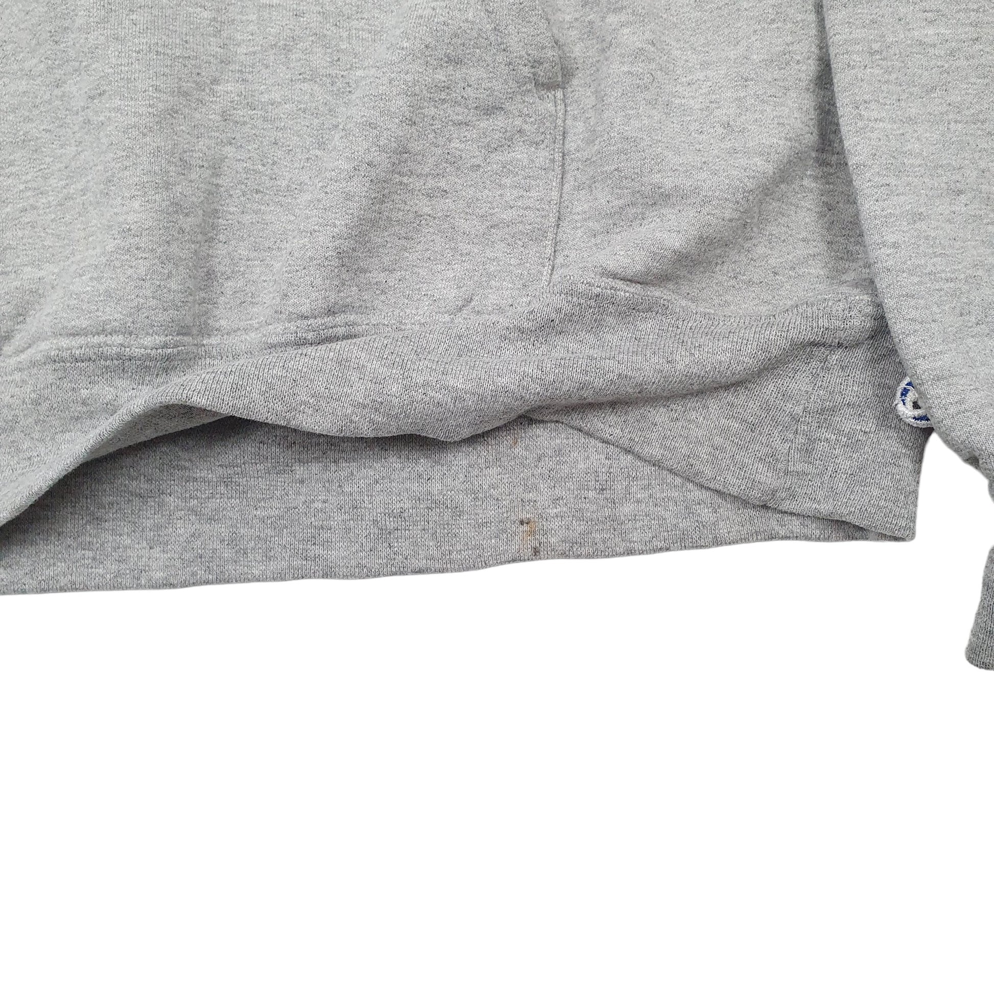 Mens Grey Champion USA College Devils Hoodie Jumper