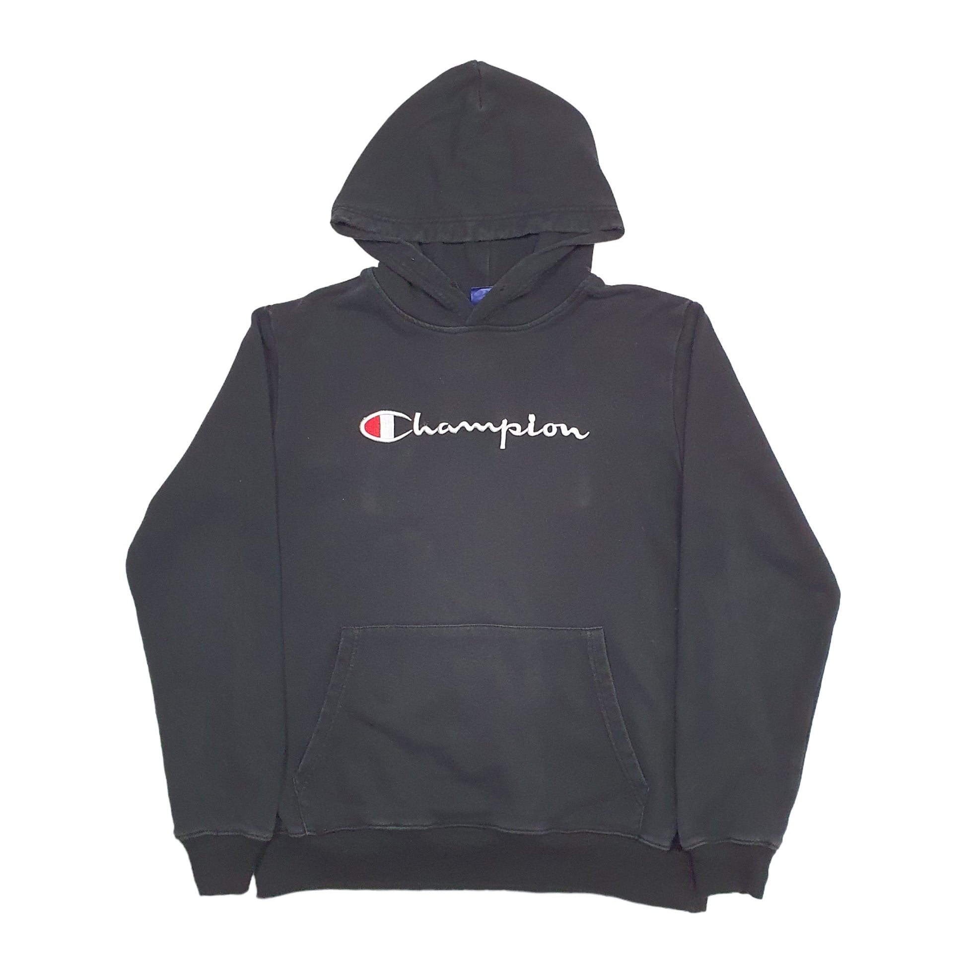 Mens Black Champion  Hoodie Jumper