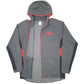 Mens Grey Nike Hoodie Full Zip Jumper