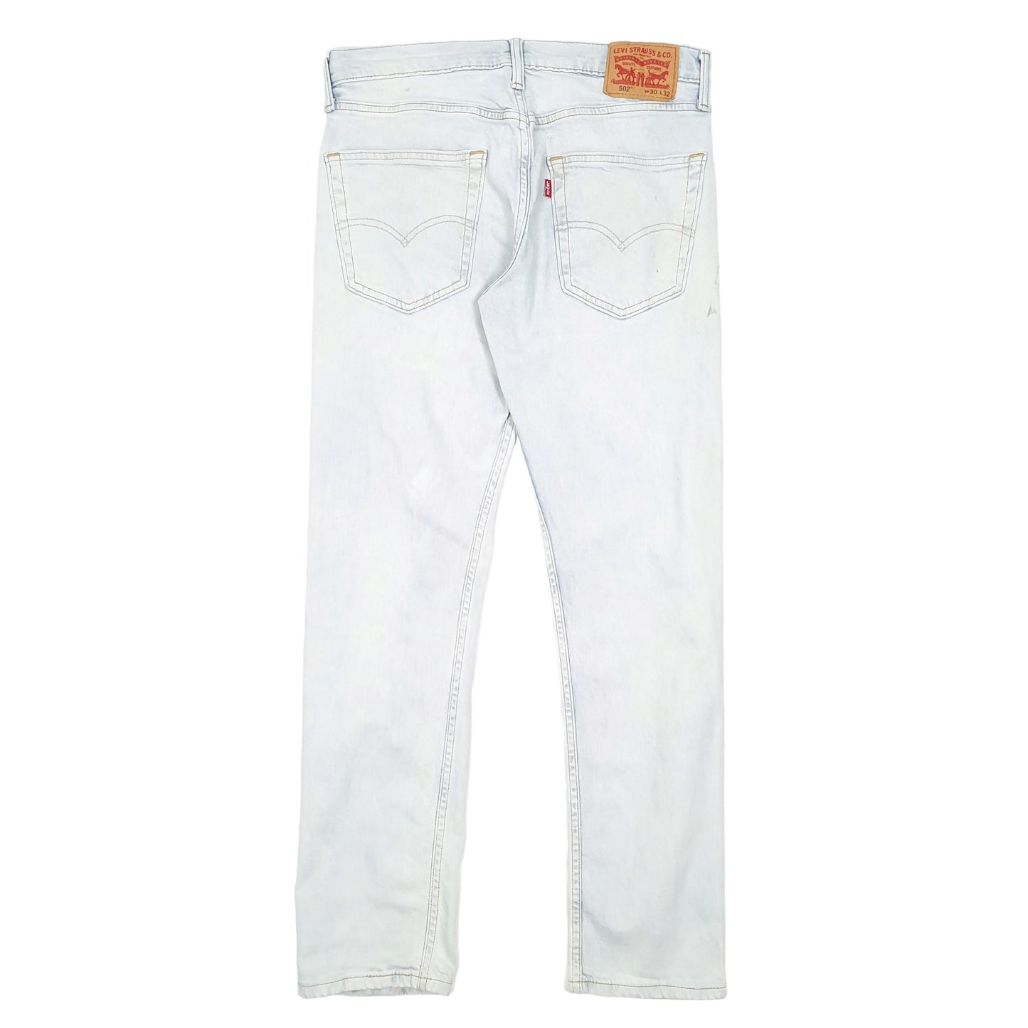 Mens Blue Levis Tapered 502 JeansW32 L32