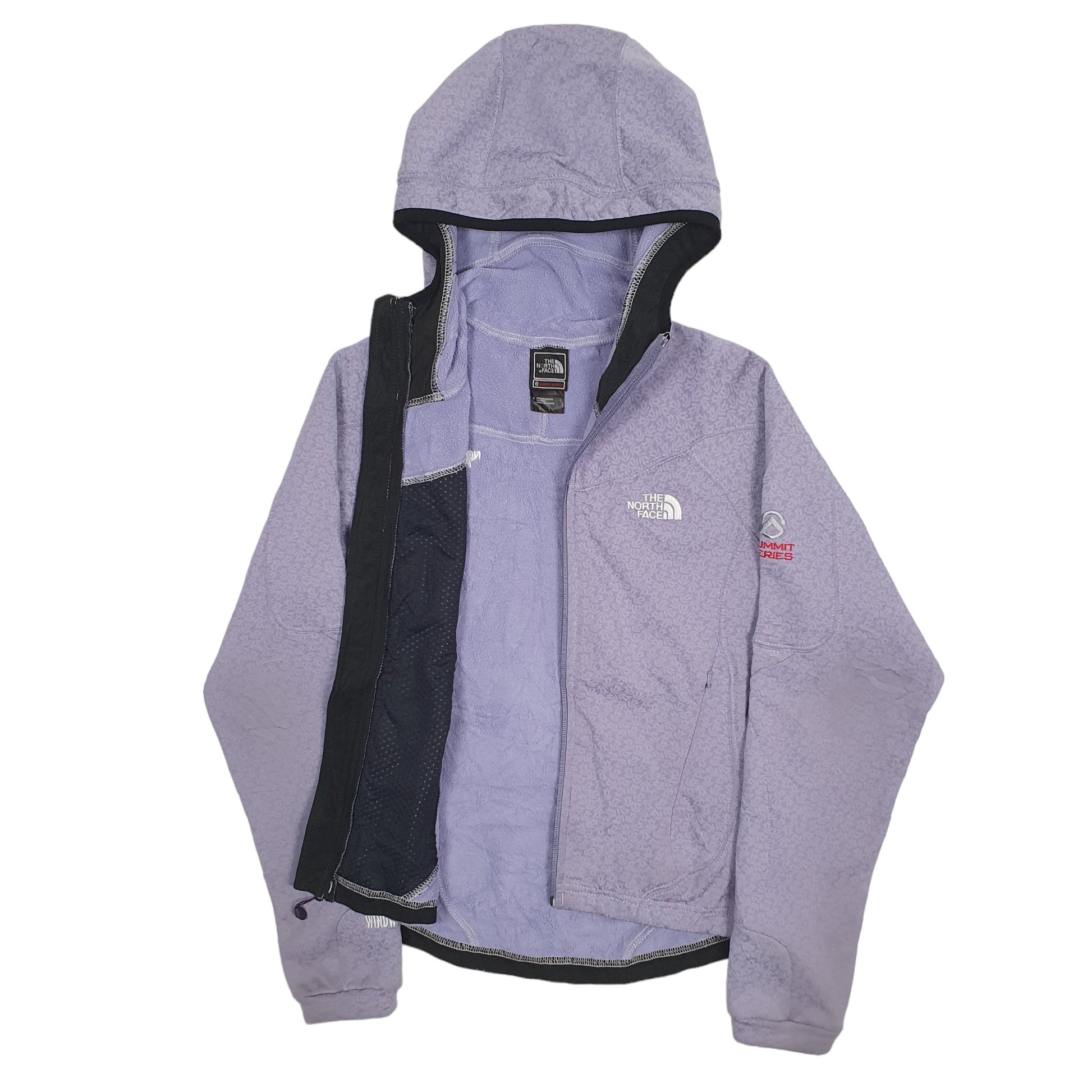 Womens Purple The North Face Summit Series Hoodie Full Zip Jumper