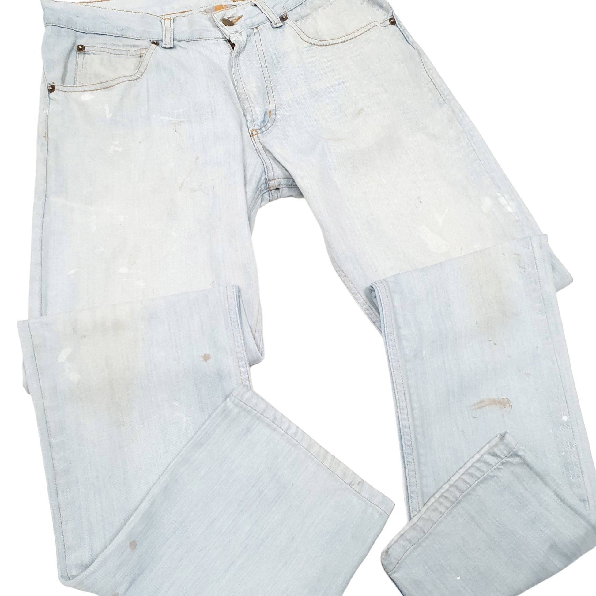 Mens Blue Carhartt Carpenter Carpenter JeansW30 L32