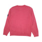 Mens Red Stone Island  Crewneck Jumper