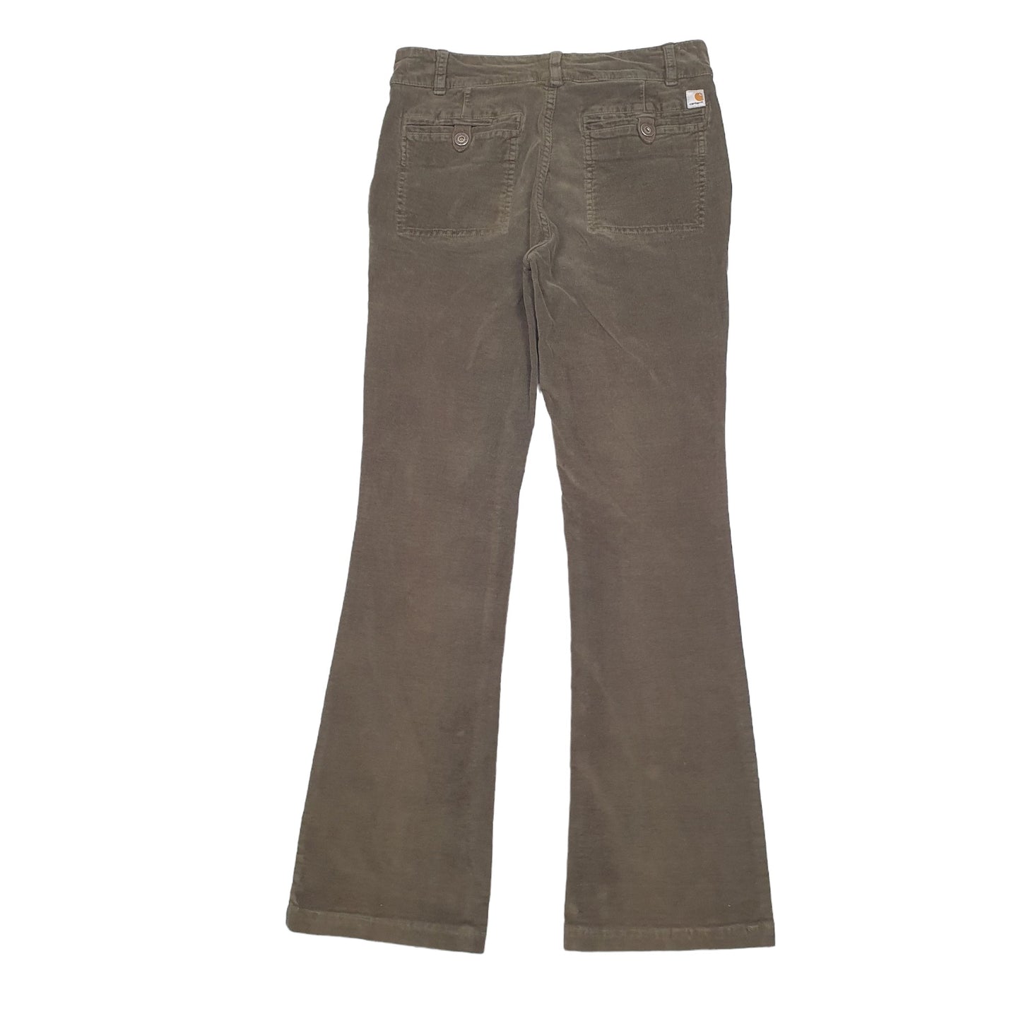 Womens Khaki Carhartt  Corduroy Trousers