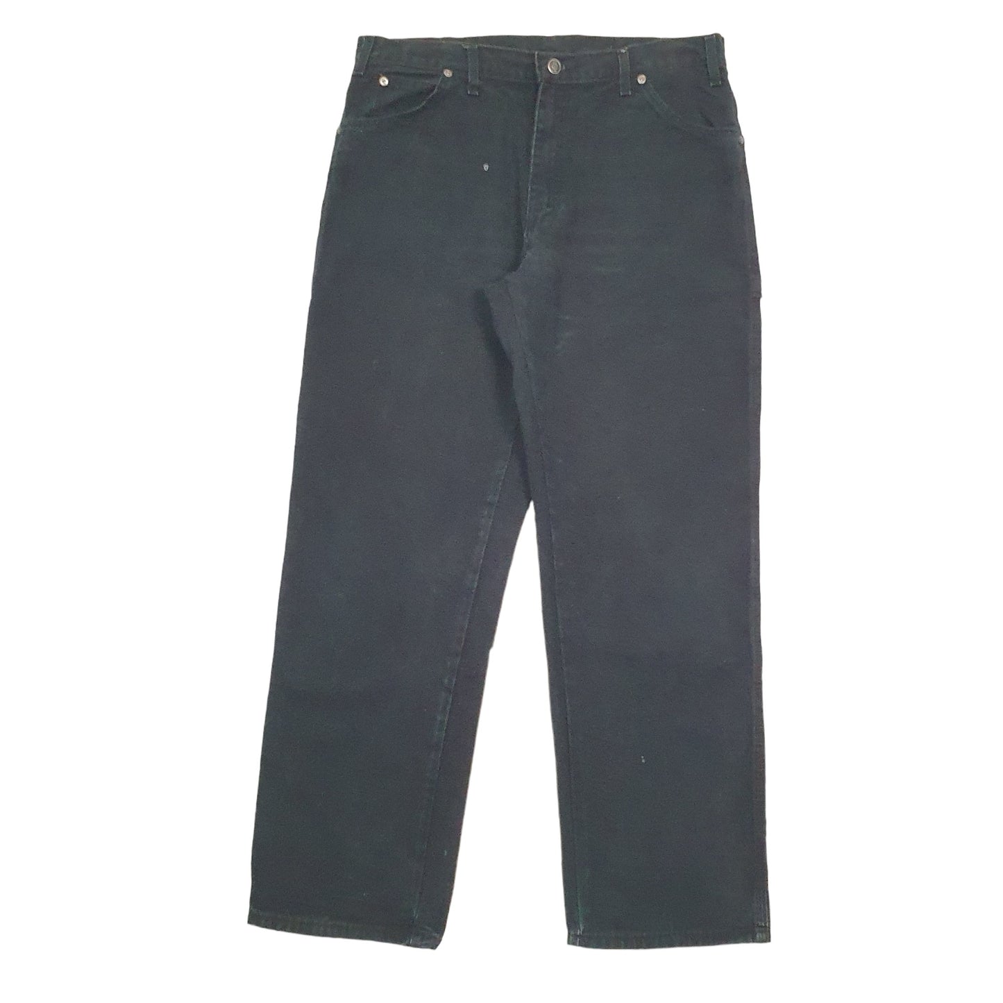 Mens Black Dickies  Carpenter Trousers