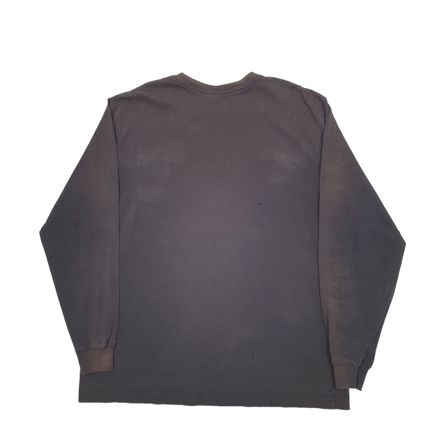 Mens Black Carhartt  Long Sleeve T Shirt
