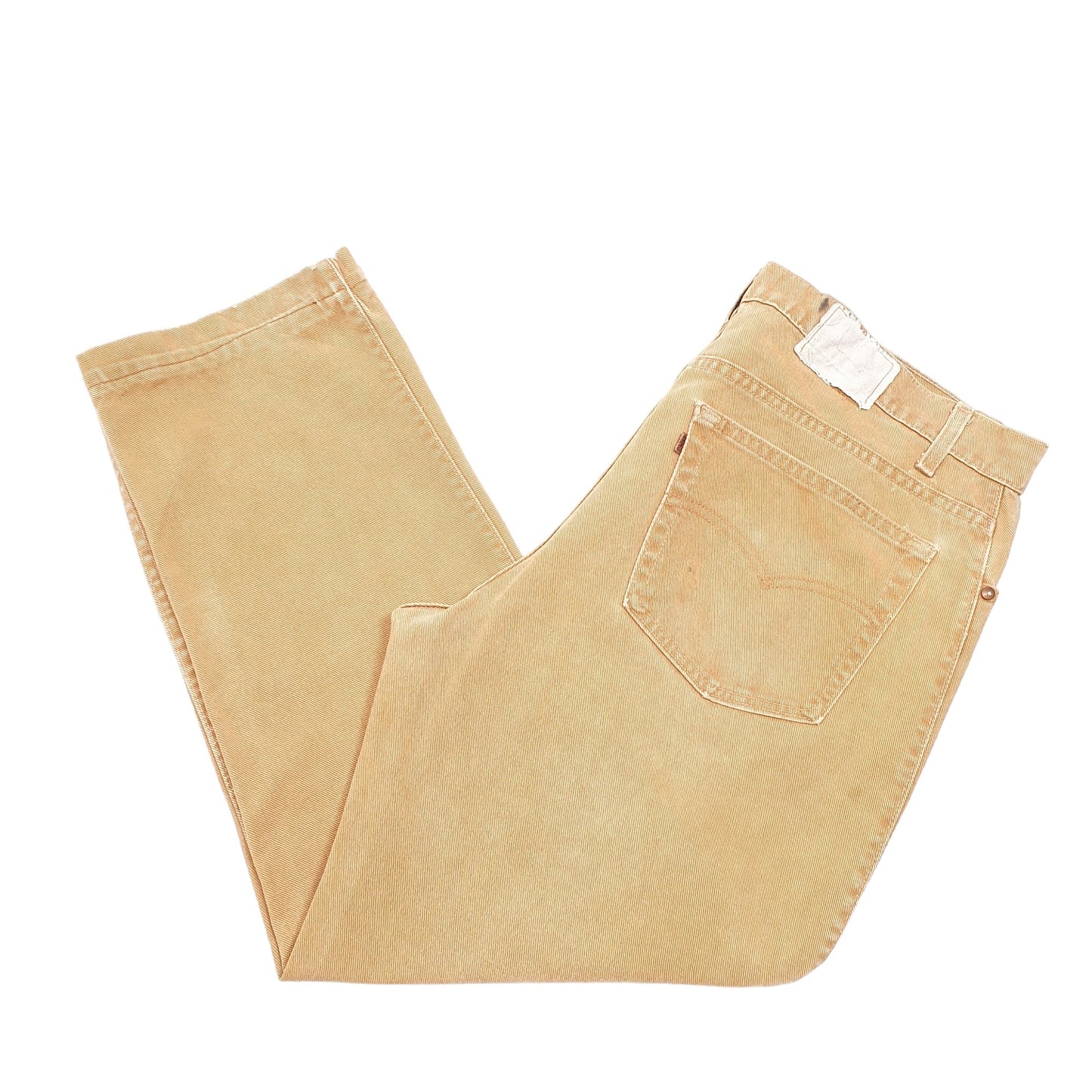 Mens Tan Levis Relaxed 540 Vintage Bronze Tab Signature JeansW40 L28