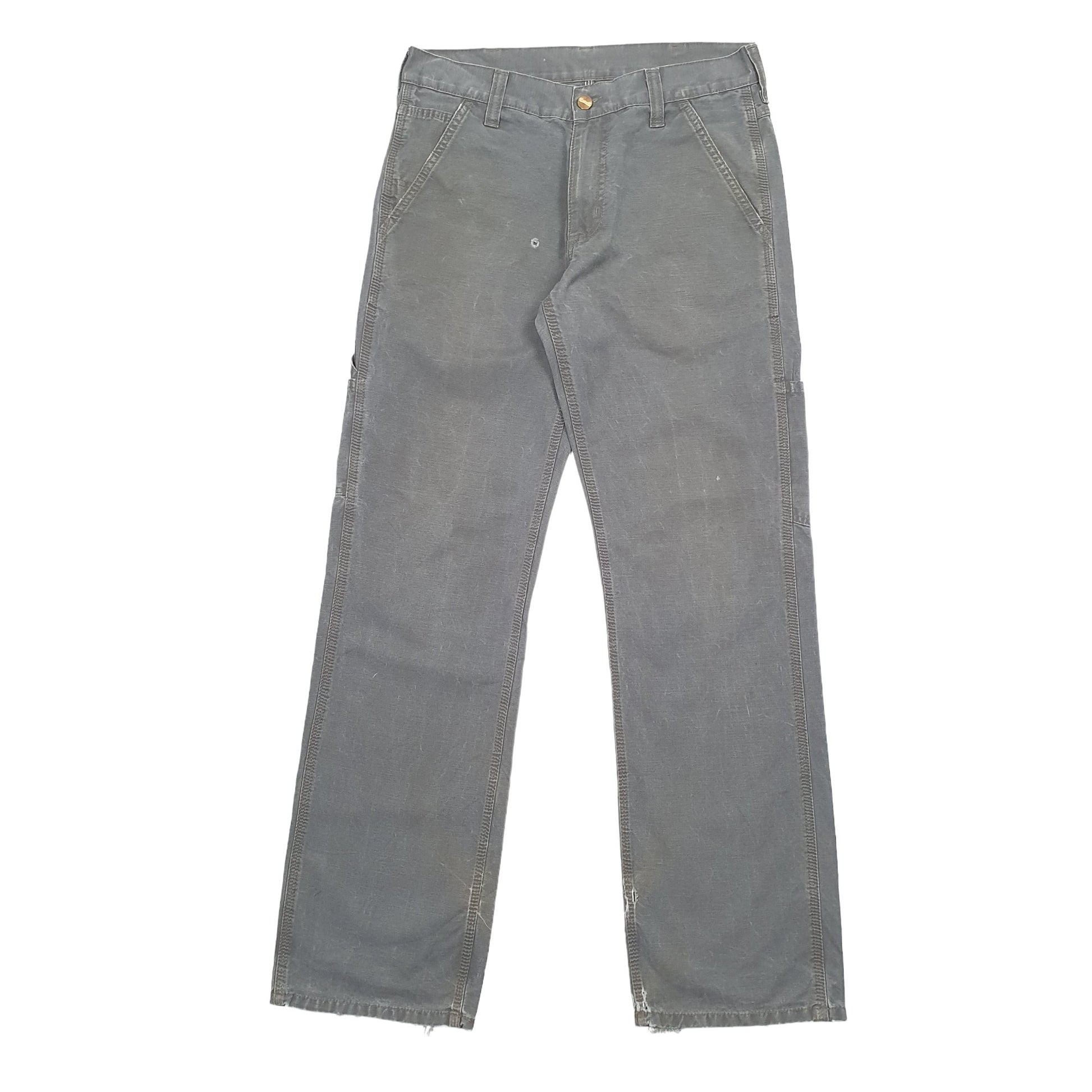 Mens Grey Carhartt Trax Pant Carpenter Trousers