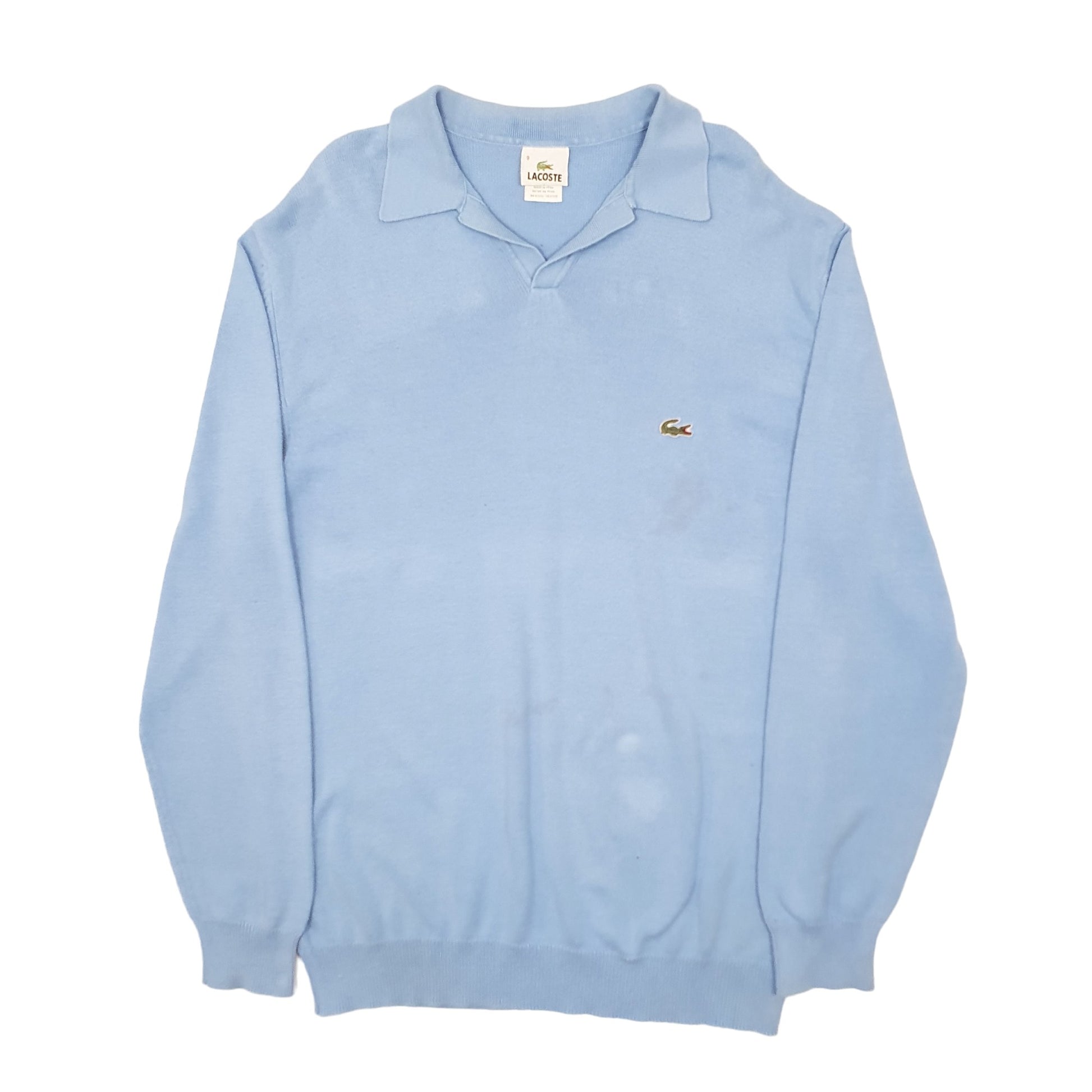 Mens Blue Lacoste  Polo Top Jumper