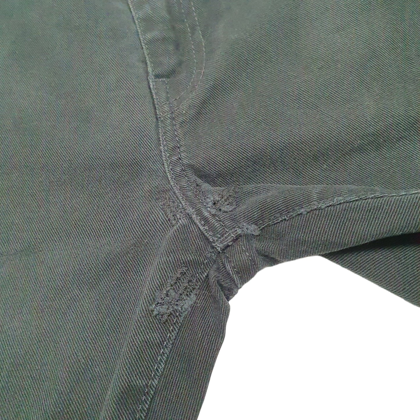 Mens Black Levis Straight 522 JeansW31 L34