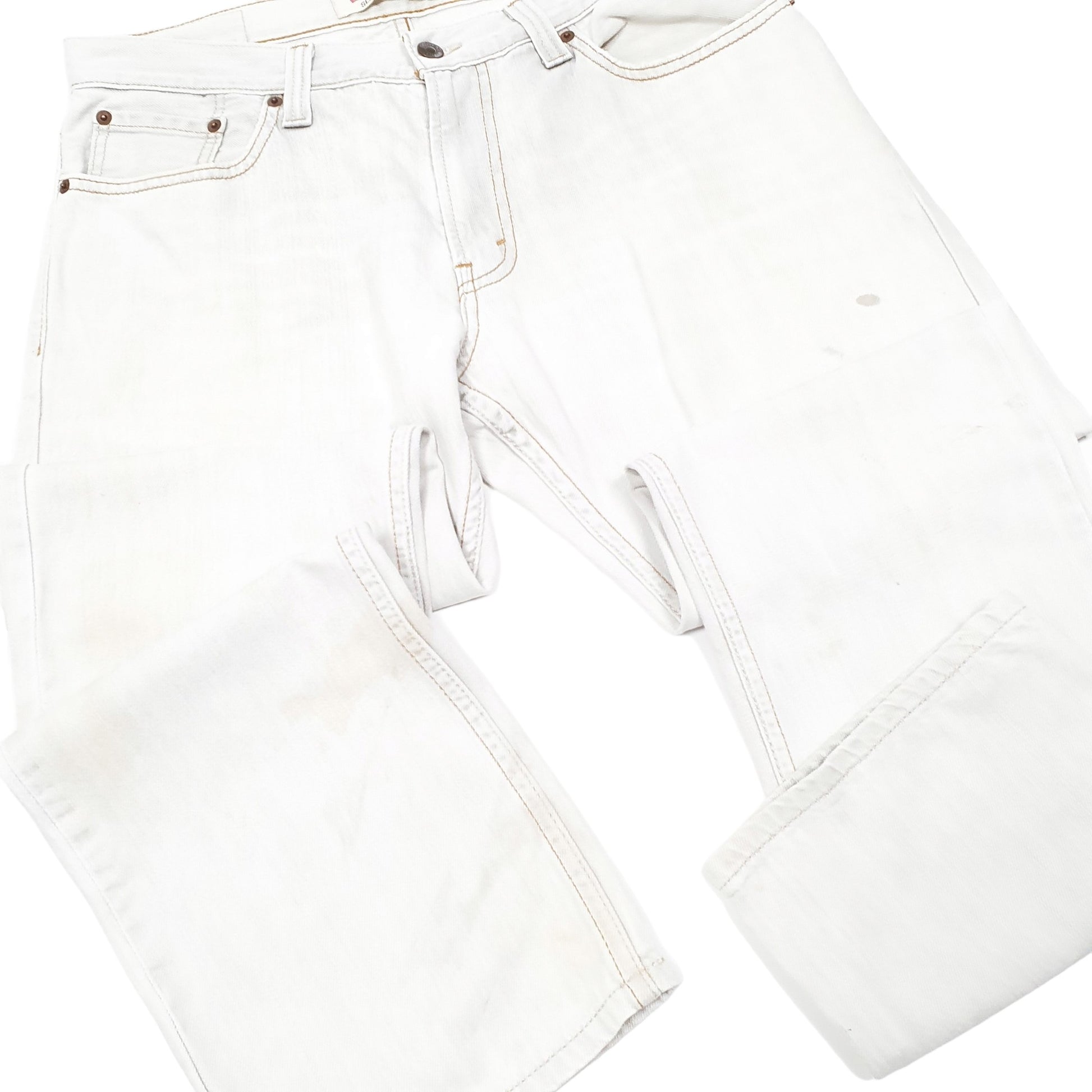 Mens Grey Levis  514 JeansW34 L32