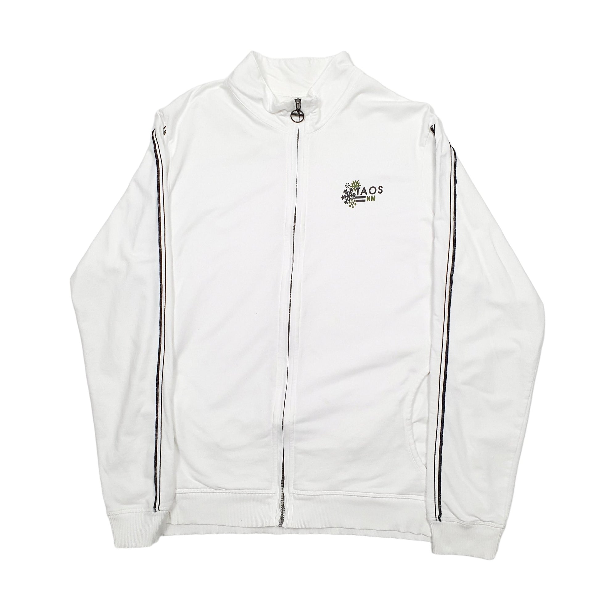 Womens White Champion  Full Zip Jumper