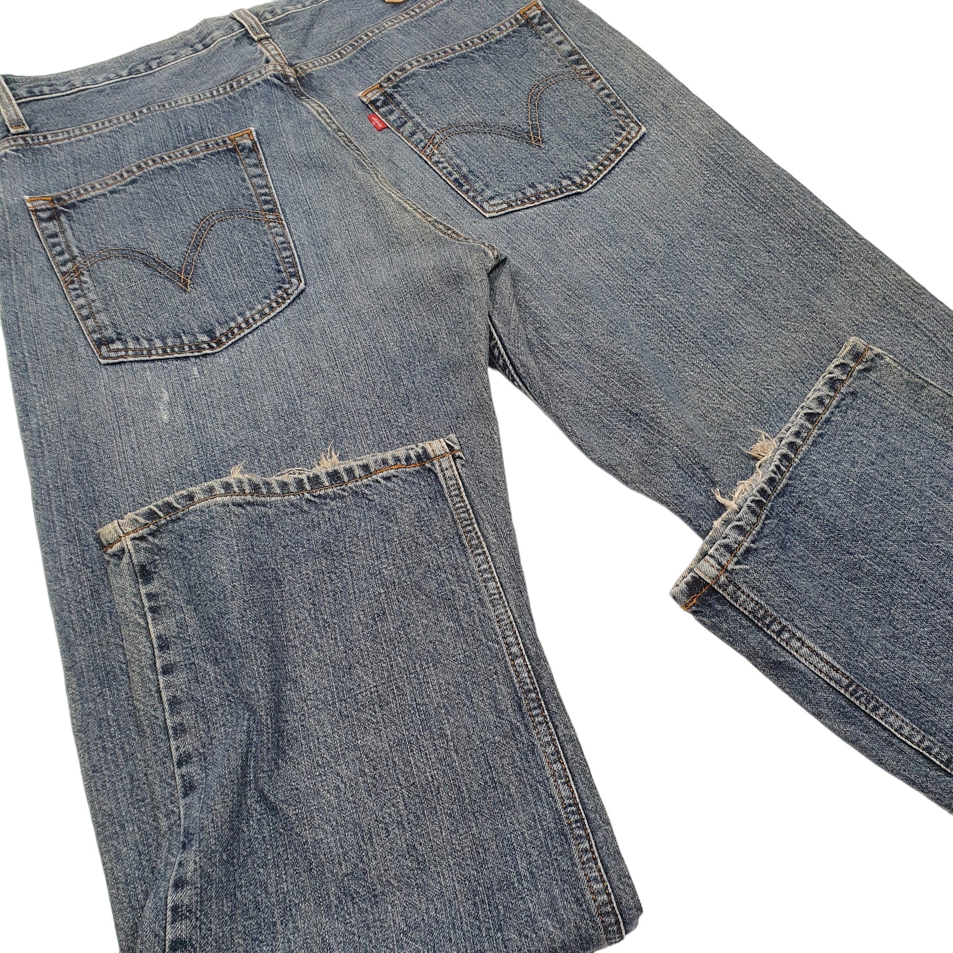 Mens Blue Levis  569 JeansW33 L32