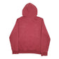 Womens Red Adidas Spellout Hoodie Jumper