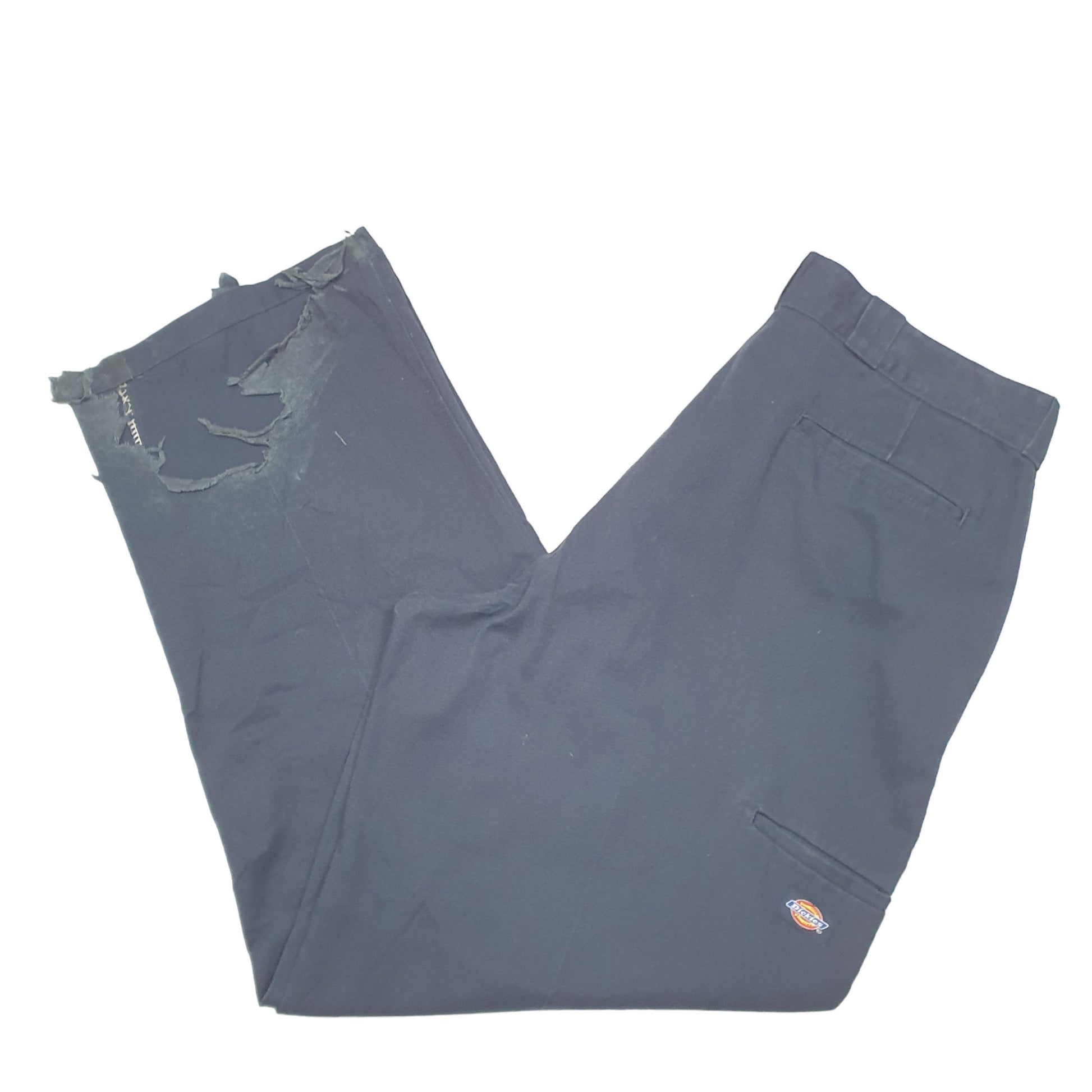 Mens Navy Dickies Work Pant Chino Trousers