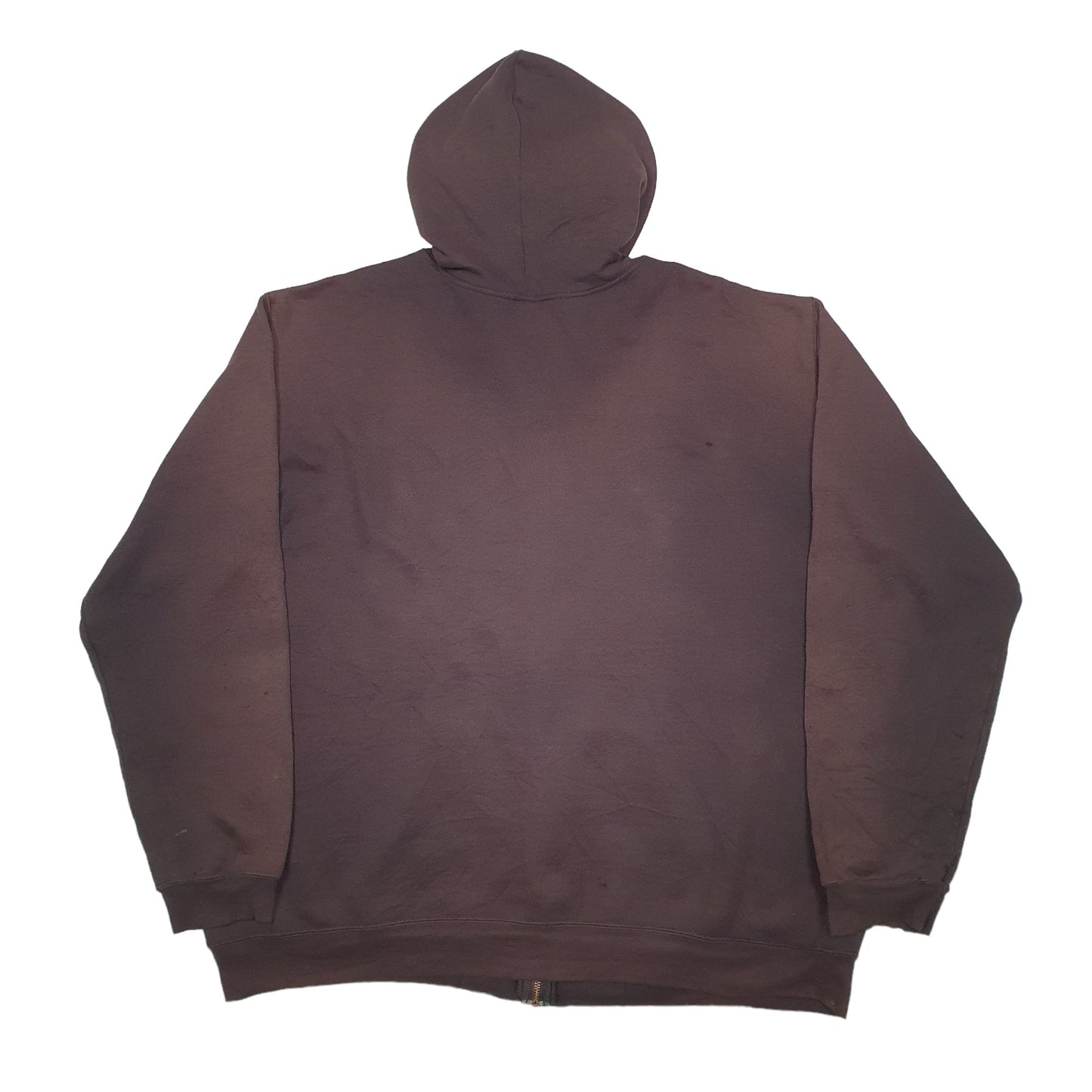 Mens Brown Carhartt  Full Zip Jumper