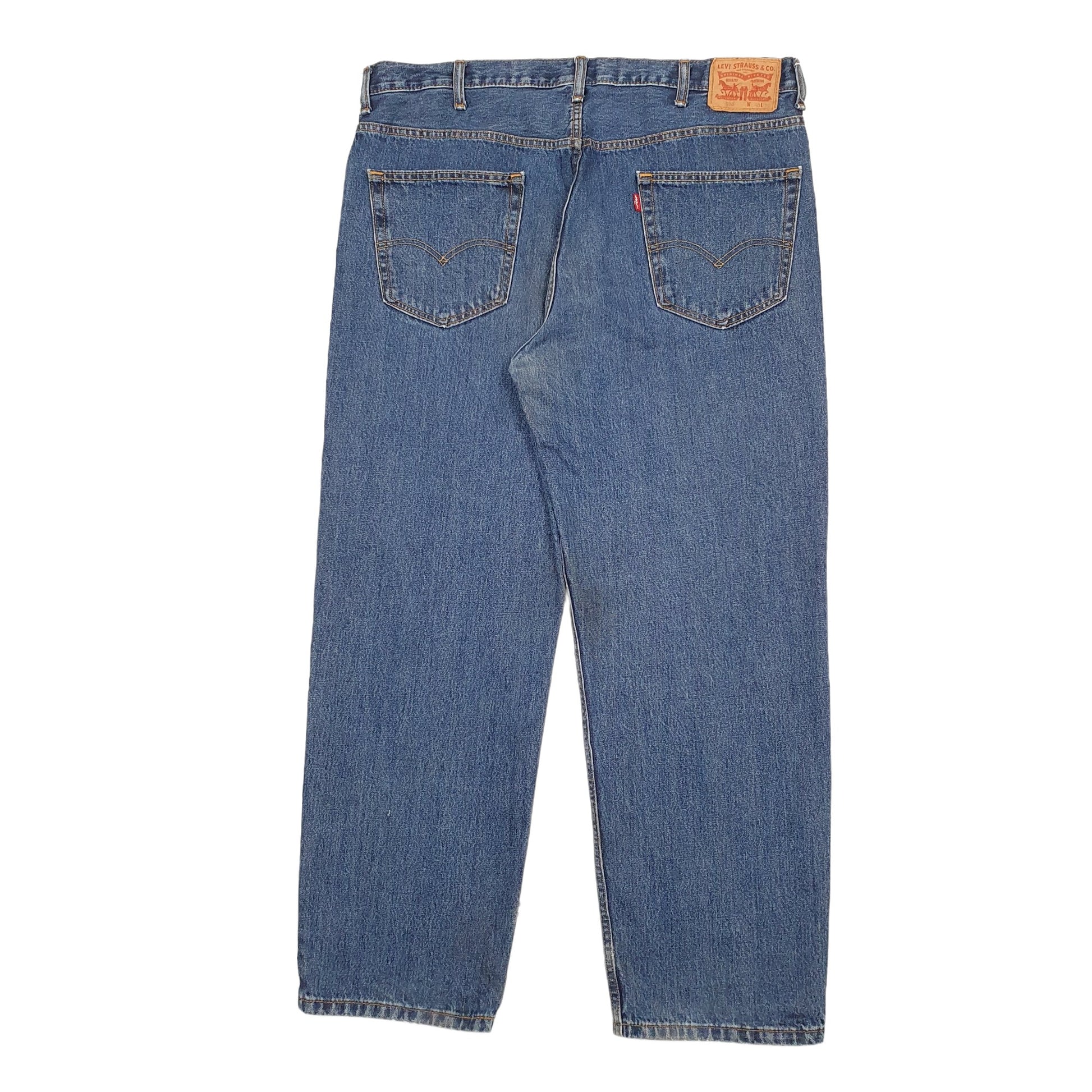 Mens Blue Levis  550 JeansW40 L30