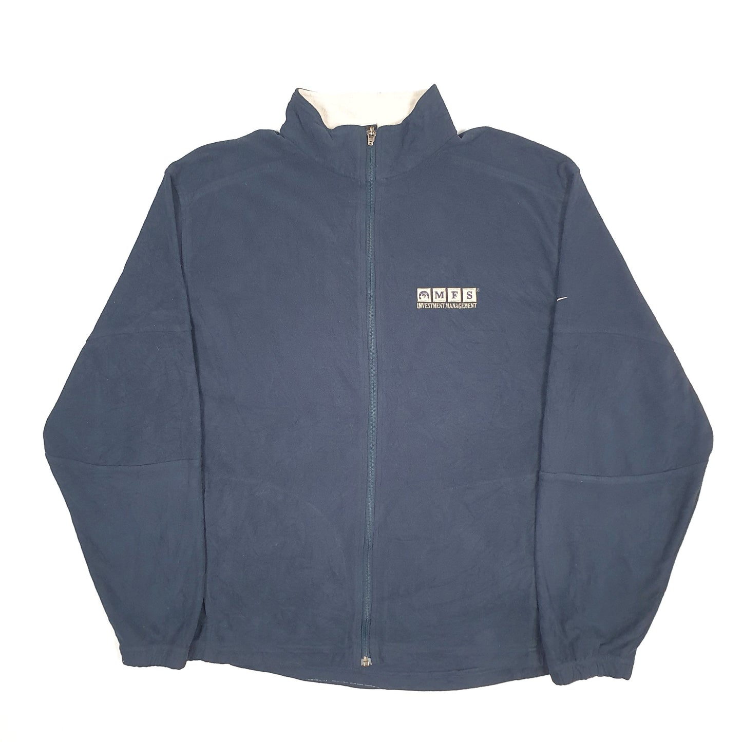 Mens Navy Nike Golf Full Zip Jumper