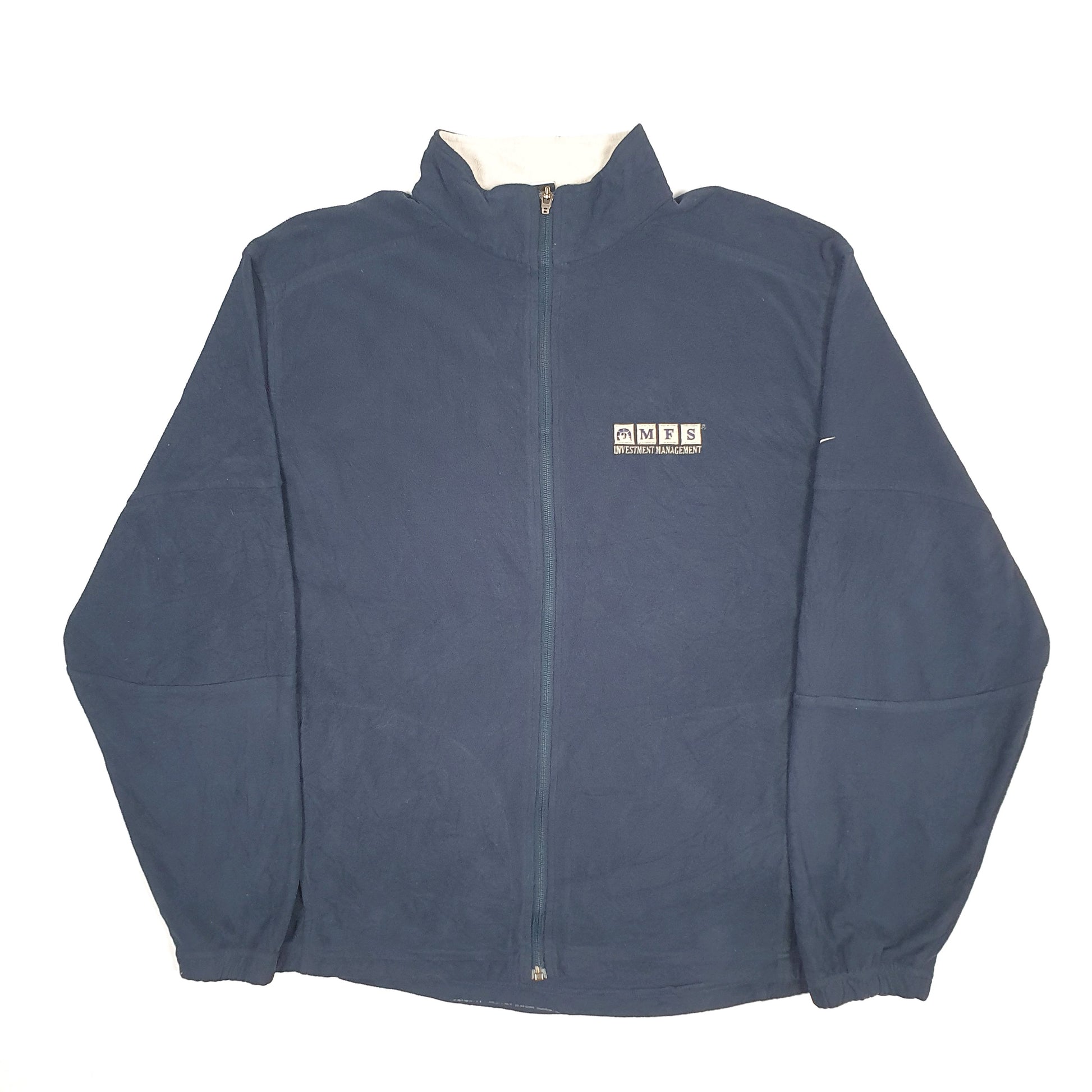 Mens Navy Nike Golf Full Zip Jumper