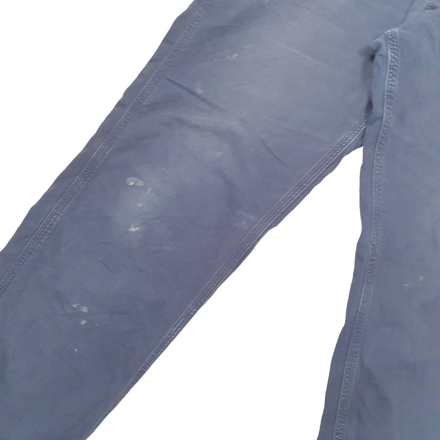 Mens Navy Carhartt B159 Carpenter Trousers