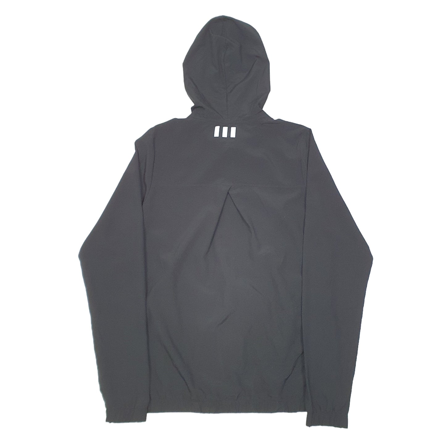 Mens Black Adidas Golf Active Hoodie Full Zip Jumper