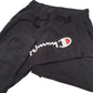 Mens Black Champion  Jogger Trousers