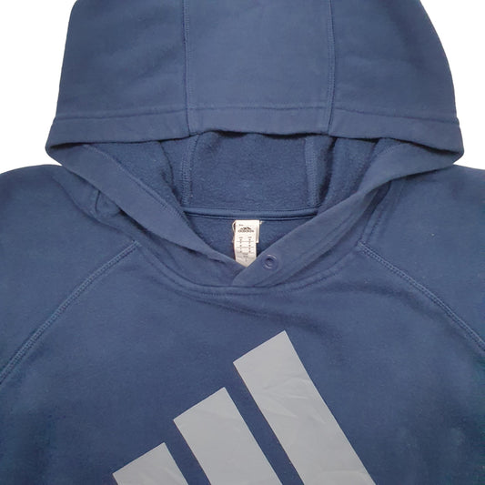 Mens Navy Adidas  Hoodie Jumper