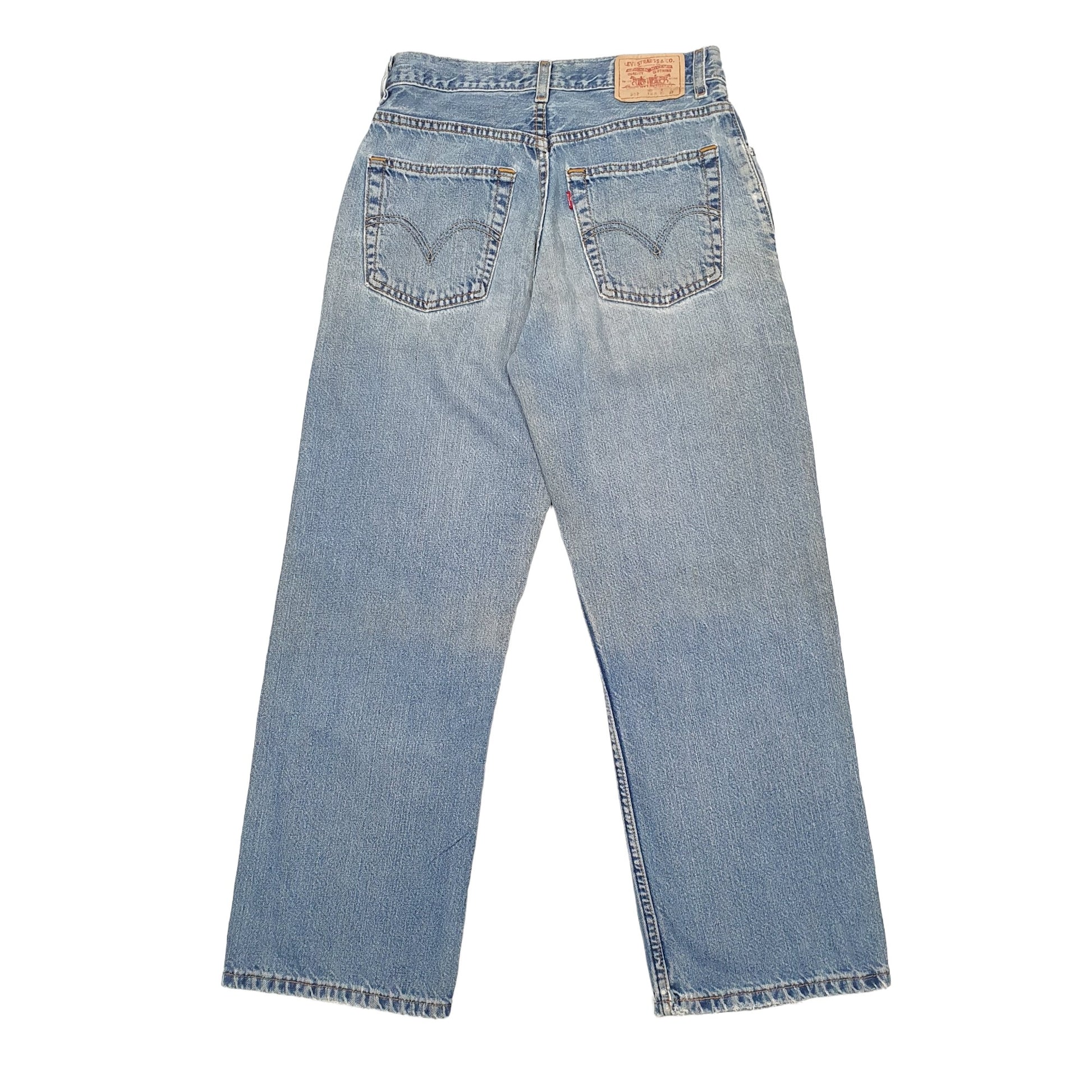 Mens Blue Levi  569 JeansW27 L27